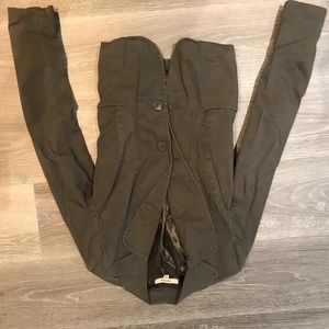 Army green blazer